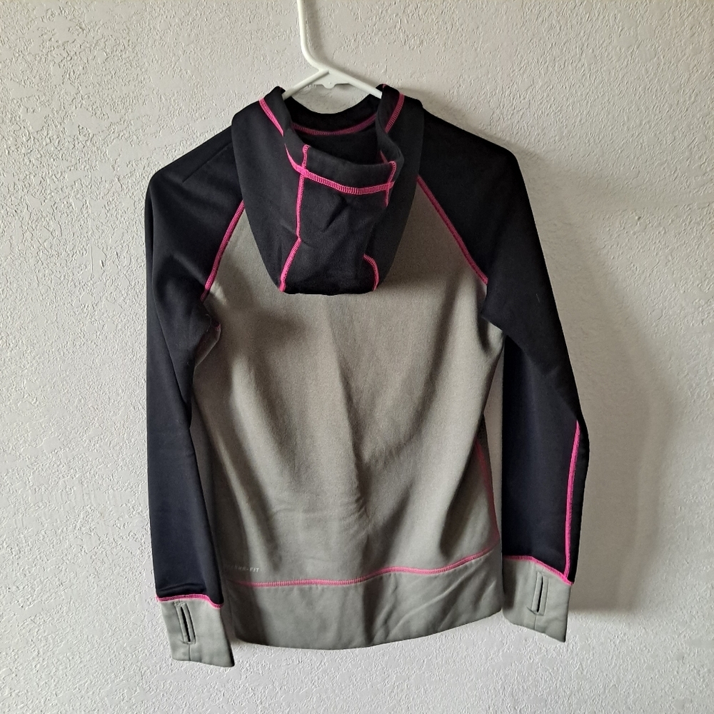Black & Pink Nike Hoodie - Picture 6 of 8
